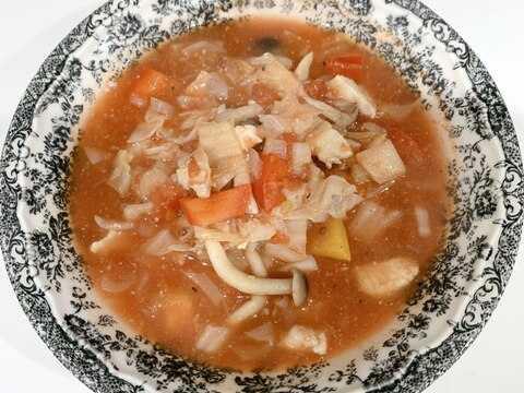 脂肪燃焼 トマト野菜スープ